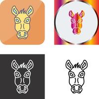 Burro icono diseño vector