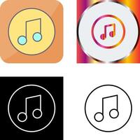 Music Player Icon Design vector