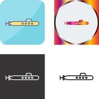 Submarine Icon Design vector