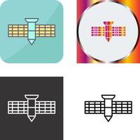 Satellite Icon Design vector