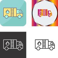 Fire Brigade Icon Design vector