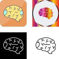 Brain Icon Design vector