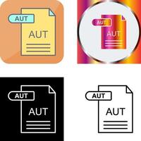 AUT Icon Design vector