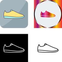 Casual Shoes Icon Design vector