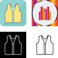 Swimming Vest Icon Design vector