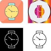 Wrist Watch Icon Design vector