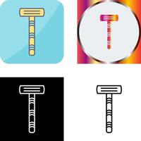 Razor Icon Design vector