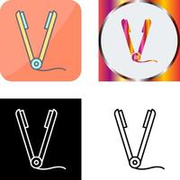 Straightener Icon Design vector