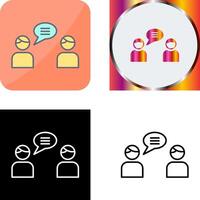 Chatting Icon Design vector