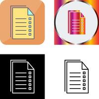 Data Files Icon Design vector