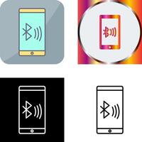 Connected Device Icon Design vector