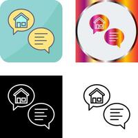 Conversation Icon Design vector