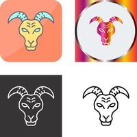 Goat Icon Design vector
