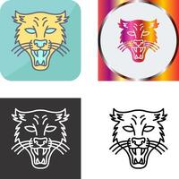 Puma Icon Design vector