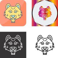 Bear Icon Design vector