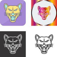 diseño de icono de lobo vector