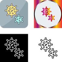 Virus Icon Design vector