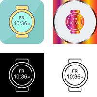 Sports Watch Icon Design vector