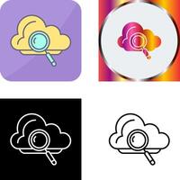Magnifying Glass Icon Design vector