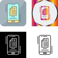 To Do List Icon Design vector