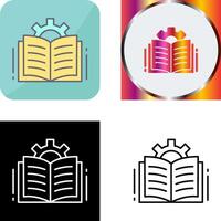 Open Book Icon Design vector