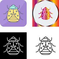 Bug Icon Design vector