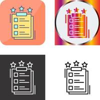 Project Features Icon Design vector