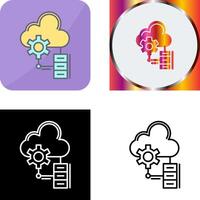 Big Data Icon Design vector