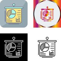 Presentation Icon Design vector