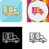 Delivery Truck Icon Design vector