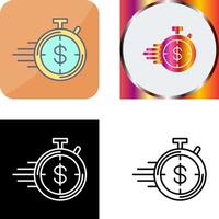 Timer Icon Design vector