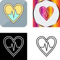cardiograma icono diseño vector