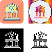 Bank Icon Design vector