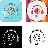 Customer Support Icon Design vector