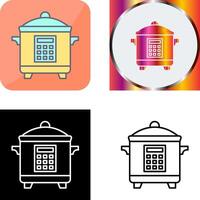 Cooker Icon Design vector