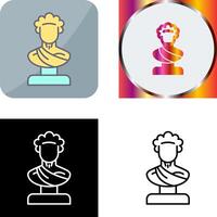 Statue Icon Design vector