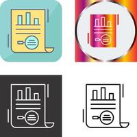 Market Research Icon Design vector