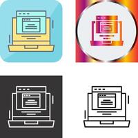 Pop Up Icon Design vector