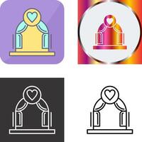 Arch Icon Design vector