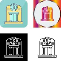 Bank Icon Design vector