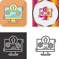 Upload Icon Design vector