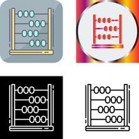 Abacus Icon Design vector