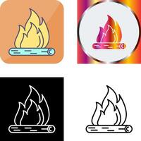 diseño de icono de fuego vector