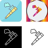 Pipe Icon Design vector