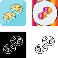 Steak Icon Design vector