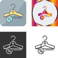 Hanger Icon Design vector