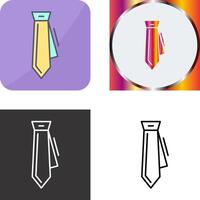 Tie Icon Design vector