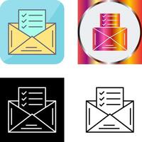 Check List Icon Design vector