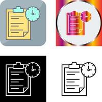 Task Management Icon Design vector