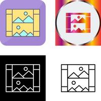 Gallery Icon Design vector